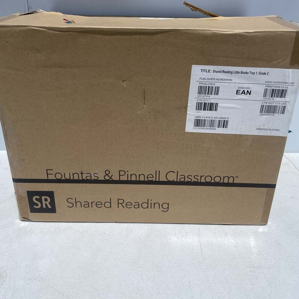 Founts & Punnet Classroom: Shared Reading Little Books TRAY 1, GRADE 2 15/6